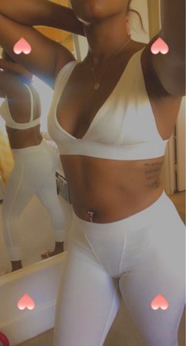 Customer photo review of Ensemble brassière et bas slim