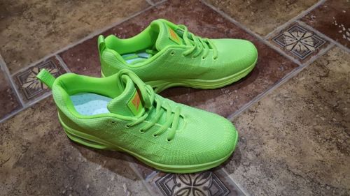 Customer photo review of Breathable Athletic Cushion Sneakers