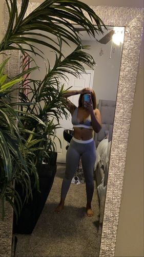 Customer photo review of Ensemble brassière et bas slim