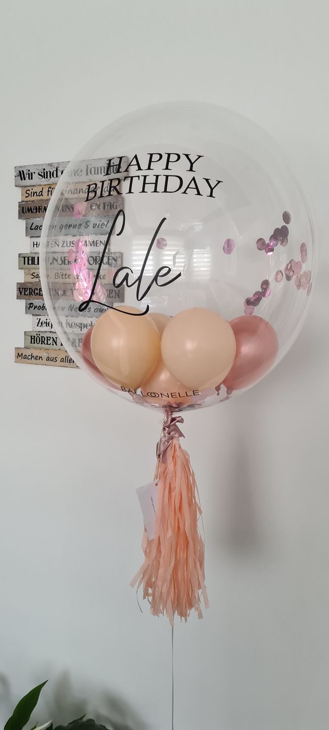 Customer photo review of Nude Designer Ballon