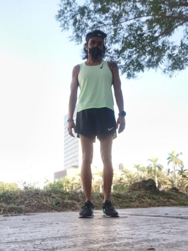 Customer photo review of Nike Men's AeroSwift Running Singlet