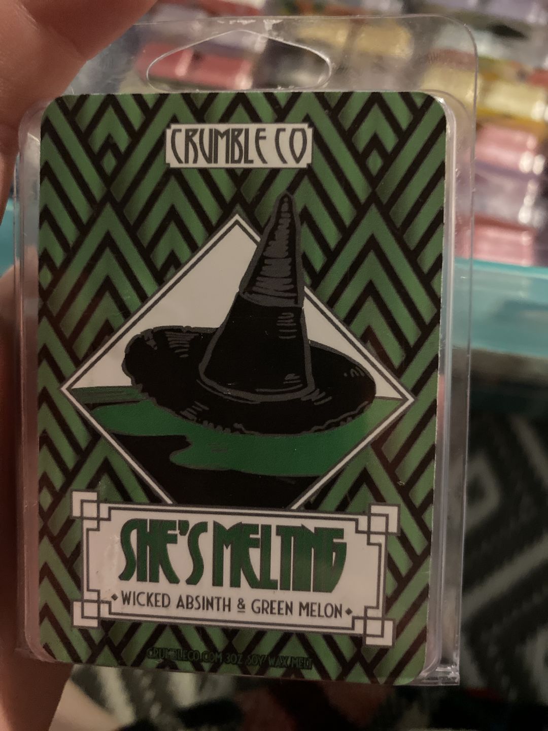 Customer photo review of She's Melting Wax Melts