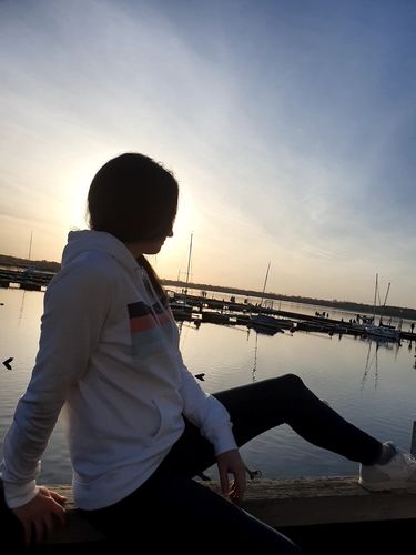 Customer photo review of Meerchenhaft Meerfarben - Unisex Organic Hoodie