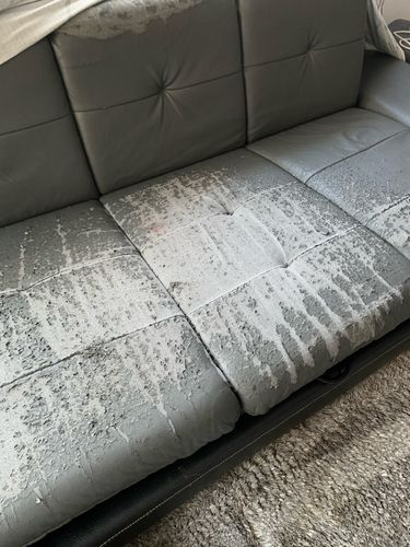 Customer photo review of Clyde's™ Leather Repair Patch Roll