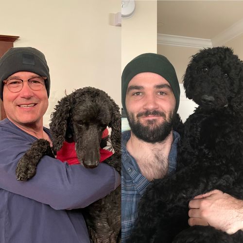 Customer photo review of Big Wool Beanie, Green
