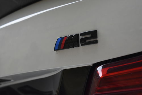 Customer photo review of MHC Black BMW M2 Badge In Gloss Black (F87)