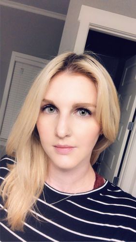 Customer photo review of Hidrocor Ocre Brown Prescription Colored Contact Lenses