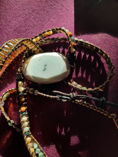 Customer photo review of ACHAT-ARMBAND "GÖTTIN DES MONDLICHTS"