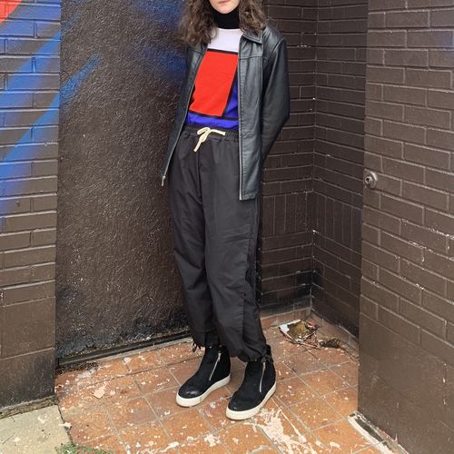 Sheryl H. review of CH Deconstruction & Splicing Casual Pants image 1 out of 1