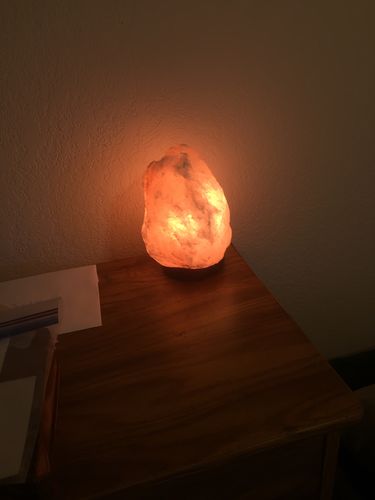 Customer photo review of Original Himalayan Salt Lamp (Medium)