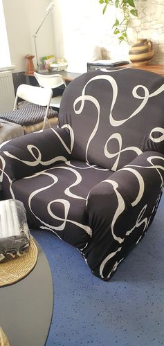 Customer photo review of Schwarze Welle - Sofabezüge für klassische und Ecksofas - Das Haus der Überzüge
