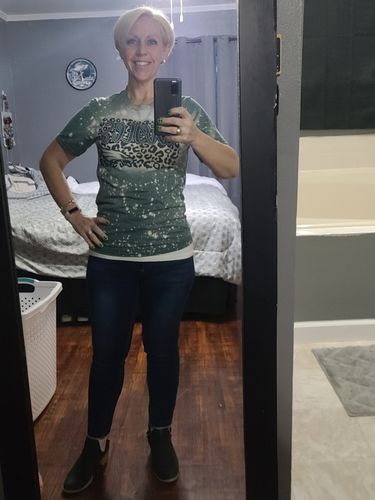 Customer photo review of Philadelphia Eagles Leopard Football Shirt