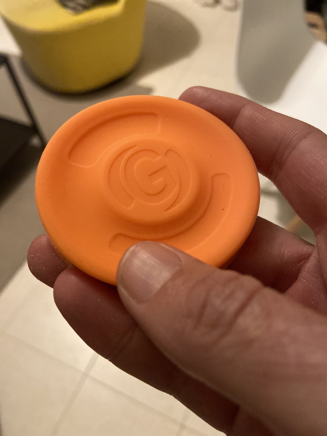 Customer photo review of Gravity Disc™️ Mini Frisbee - Orange