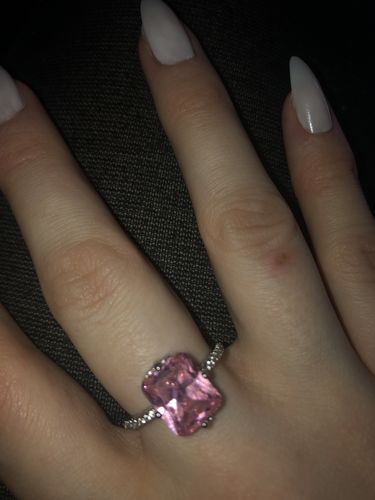Customer photo review of Pink Princess Ring