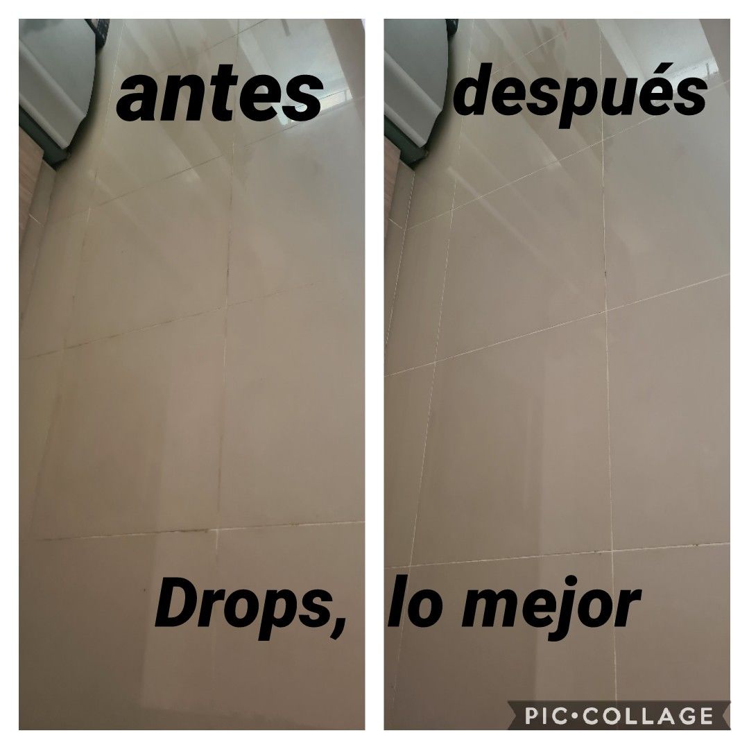 Customer photo review of Kit de limpieza Drops