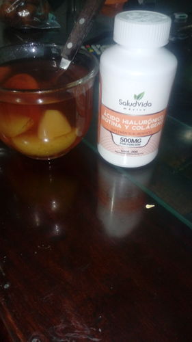 Customer photo review of Biotina, Ácido Hialurónico y Colágeno