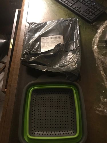 Customer photo review of Foldbare frugt og grøntsagskurve