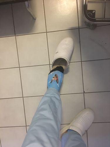 Customer photo review of Nogavice s tvojim psom
