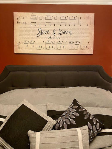 Customer photo review of Gallery Wrap 1.5” Upgrade