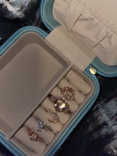 Customer photo review of All Around Heart Ring