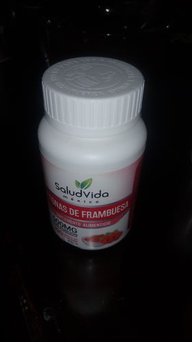 Customer photo review of Cetonas de Frambuesa 500mg
