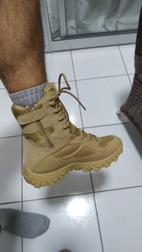 Customer photo review of Militac Shark Tooth A533 Tactical Miltary Boot Unisex - Desert -