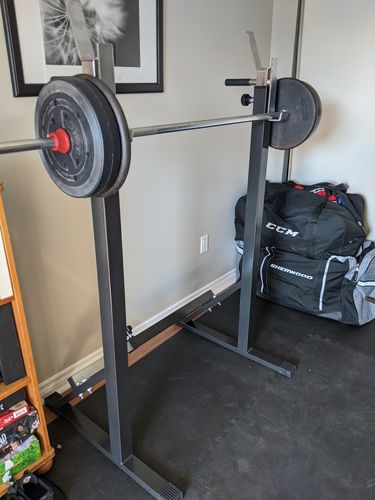 Customer photo review of Squat /  Military  Press / Dip rack