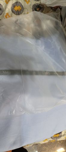 Customer photo review of Crown Fine Quality Wash and Wear ( Unstitched ) Sky Blue