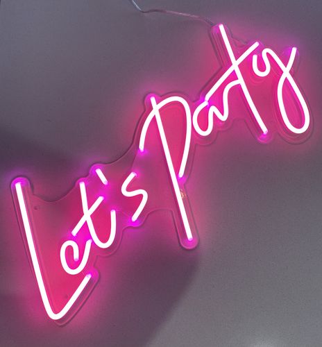 Customer photo review of Lets Party Neon Lights