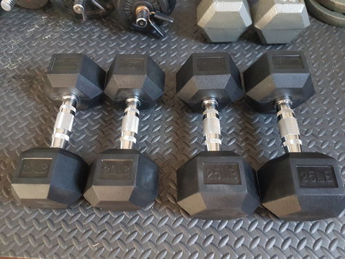 Customer photo review of Hex Head Dumbbell (singles)