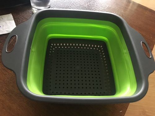 Customer photo review of Foldbare frugt og grøntsagskurve