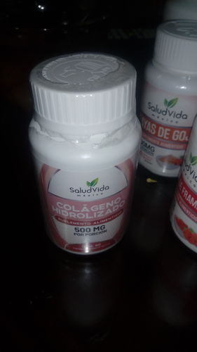 Customer photo review of Colágeno Hidrolizado 500mg 60 cápsulas