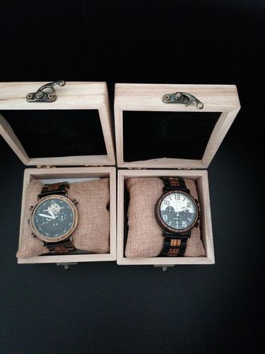 Customer photo review of Wood o'clock - Bergland
