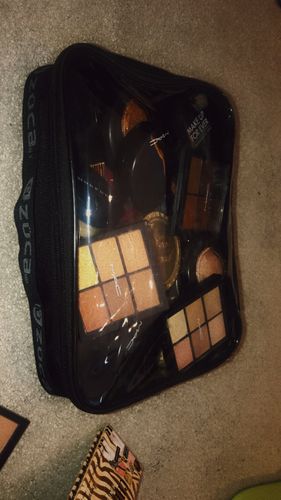 Customer photo review of Zuca Clear Utility Pouch Large