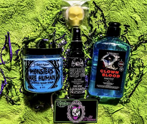 Customer photo review of Clown Blood Hand Soap