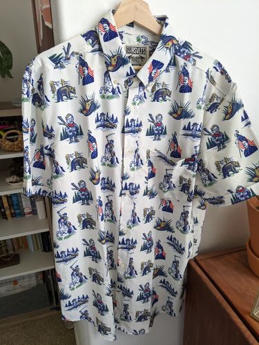 Customer photo review of Teddy Vintage – KUNUFLEX Short Sleeve Shirt