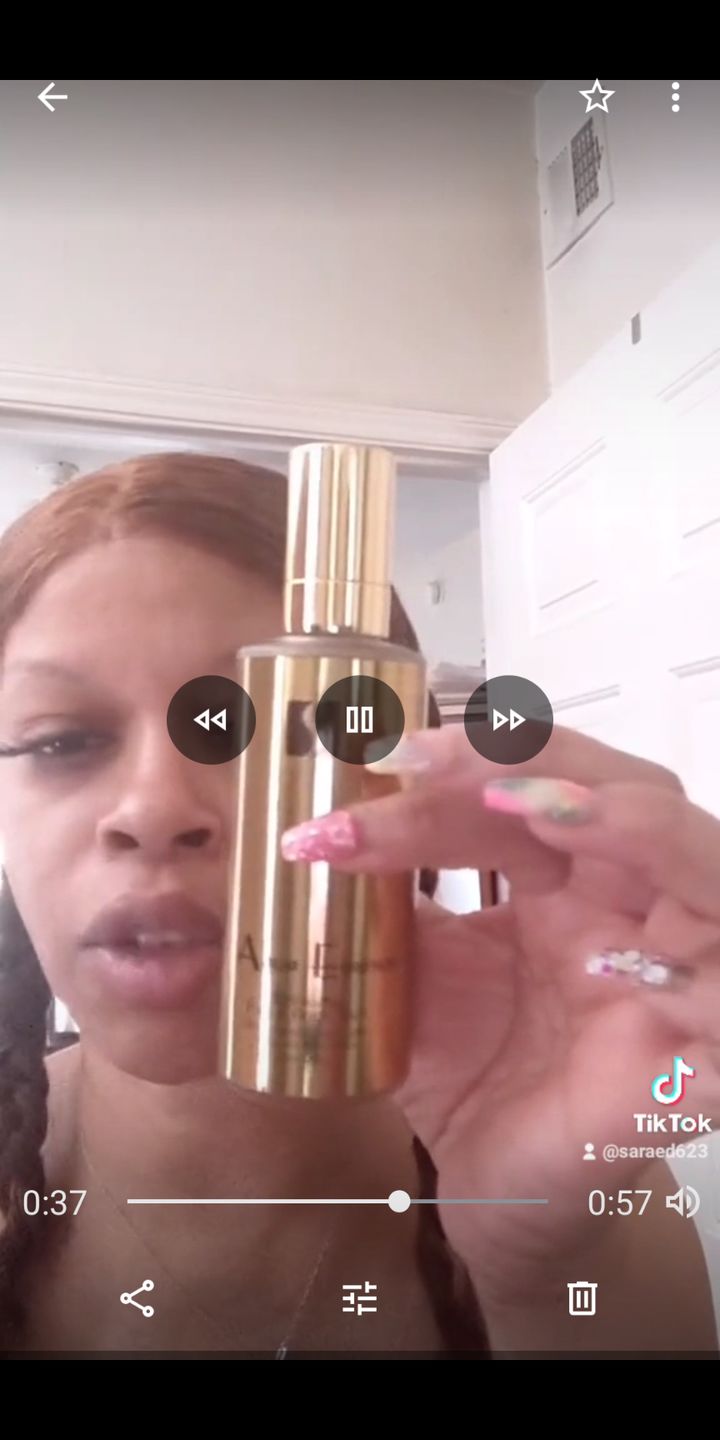 Customer photo review of Aqua Essence 4 oz