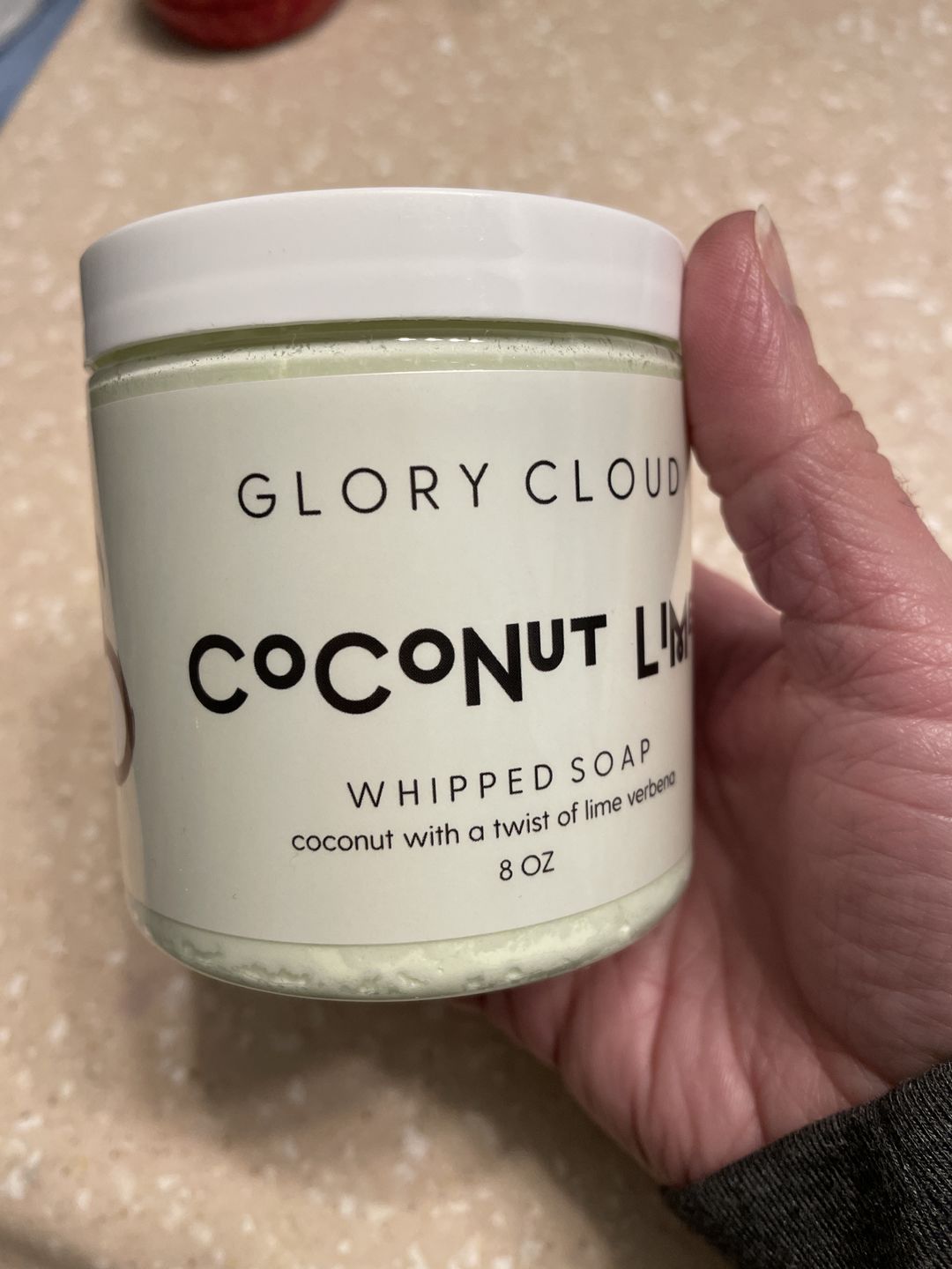 Customer photo review of Coconut Lime - Cloud Soap