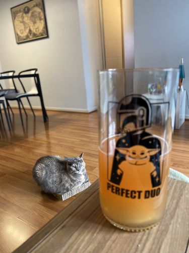 Customer photo review of The Mandalorian - Green Glass