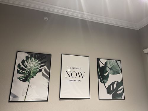 Customer photo review of Live In The Now Canvas Prints