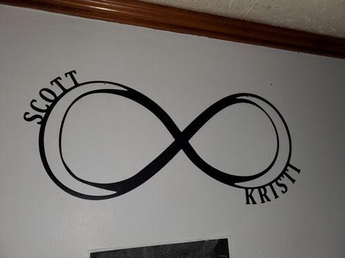 Customer photo review of Infinity Monogram