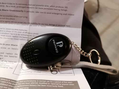 Customer photo review of Alarme de poche anti-agression™