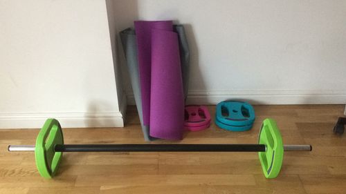 Customer photo review of Apus BODY PUMP Space Bar Set/ HALF PRICE