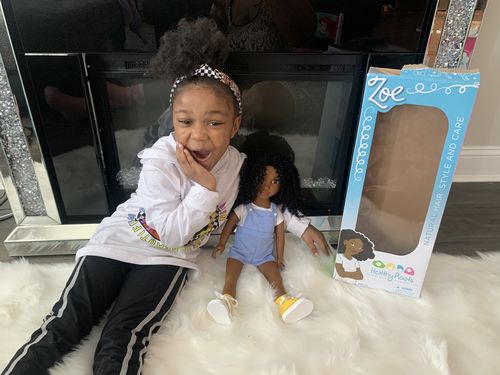 Customer photo review of Healthy Roots Doll: Zoe