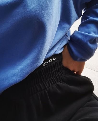 Customer photo review of Double Waistband Sweatpant