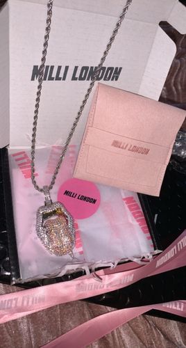 Customer photo review of In My Bag Necklace