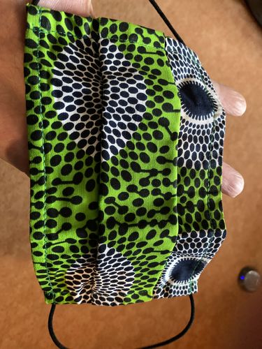 Customer photo review of No Wahala Mask