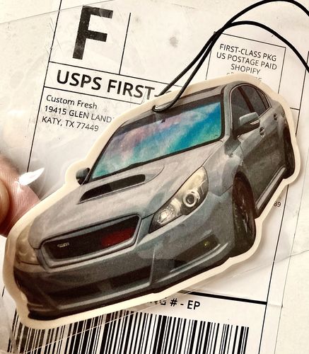 Customer photo review of Custom Air Freshener