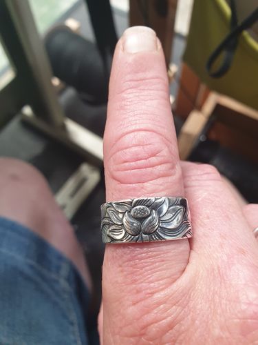 Customer photo review of Lotus Ring