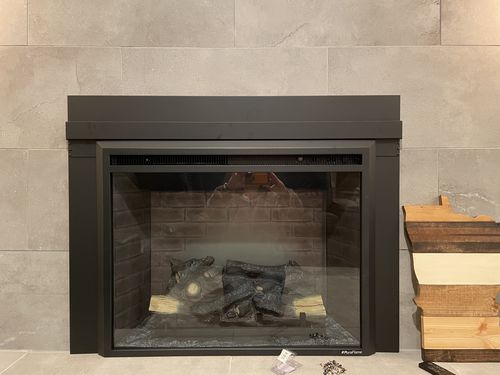 Customer photo review of 38'' Trim Kit Accessory for Dimplex RBF30 - Revillusion Firebox
